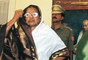 Justice Fathima Beevi as the Governor of Tamil Nadu. (Supplied)