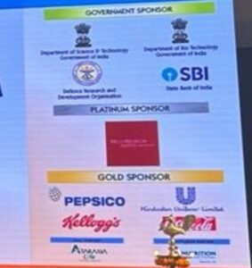 List of sponsors at the annual nutrition conference. (Supplied)