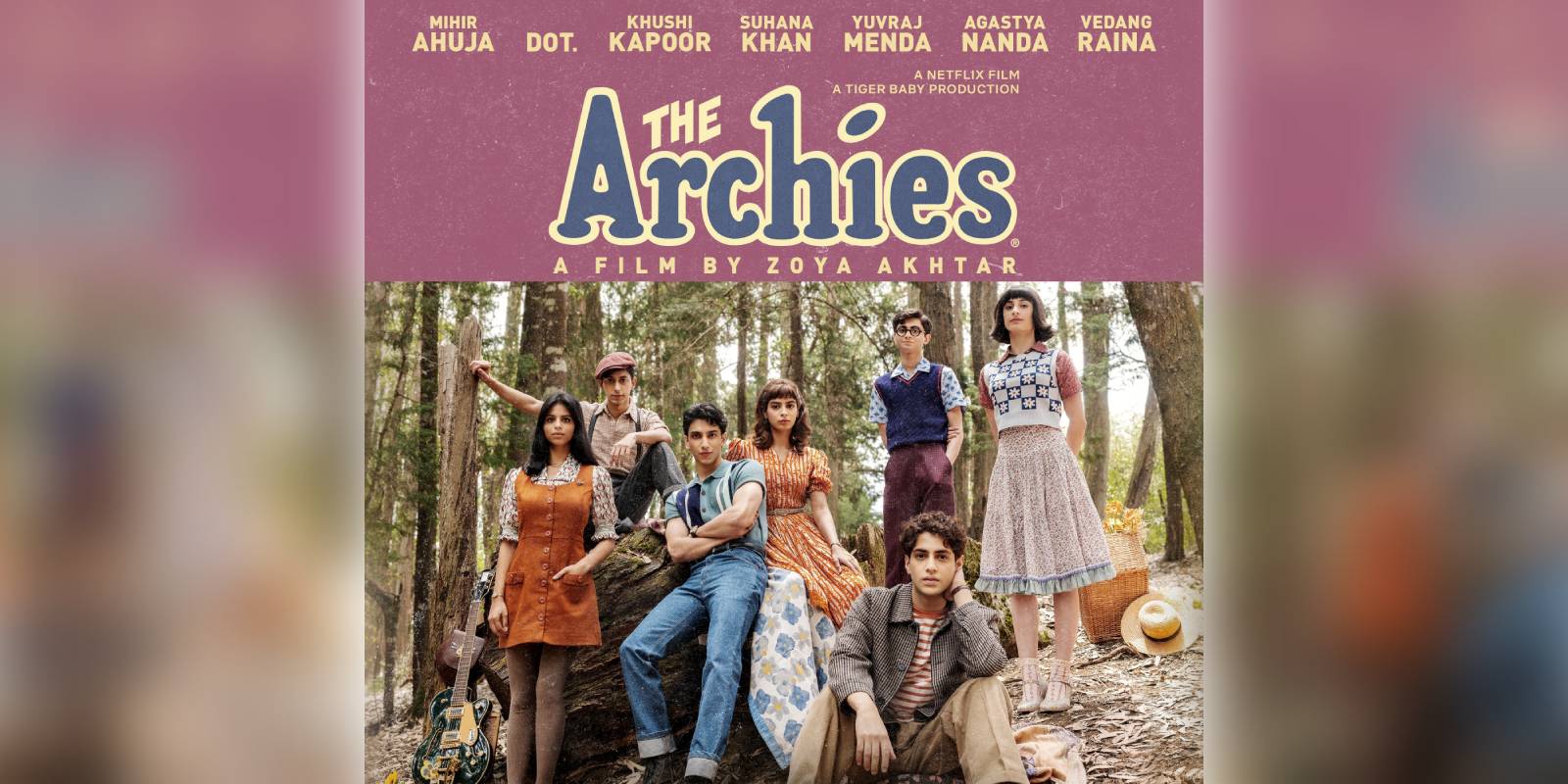 A poster of the film Archies