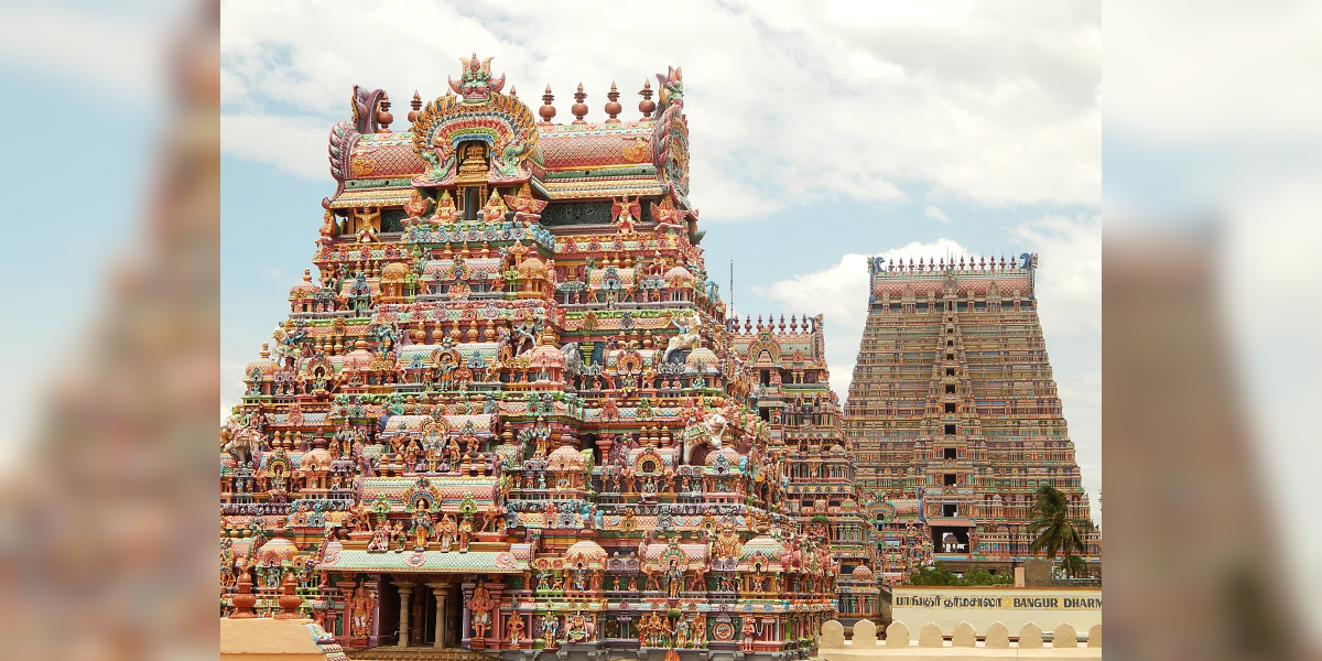 Srirangam temple. (Wikimedia Commons)