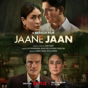A poster of Jaane Jaan film