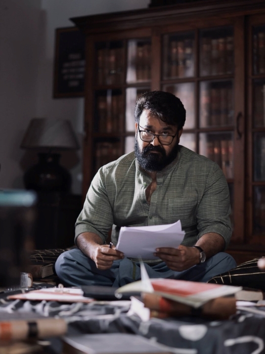 Mohanlal in a still from Neru best malayalam movies 2023