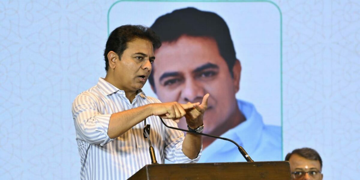 KTR gives pep talk to newly-elected BRS MLAs, asks them to act as responsible Opposition