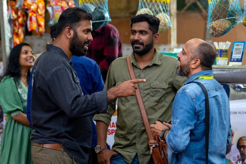 Malayalam movie Thadavu movie crew at IFFK