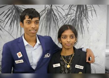 Vaishali and Praggnanandhaa become the world's first brother-sister Grandmasters duo
