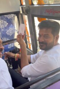 Mahalashmi free bus rides for women in Telangana