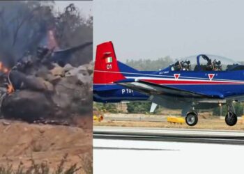 Air Force accident Hyderabad