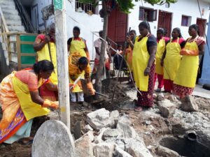Winmin has successfully built three toilets, with a commitment to equip every household with this essential amenity. (Supplied)