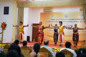In April 2023, the trans ensemble was invited to perform at the Raj Bhavan. (Supplied)