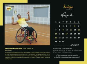I'm Special Calendar 2024, featuring soldiers and officers from the Armed Forces who became differently-abled in the line of duty. (Supplied)