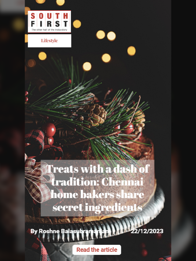 Treats with a dash of tradition: Chennai home bakers share secret ingredients