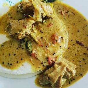 Duck curry and Appam, Kuttanad style. Photo: K A Shaji