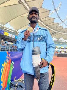 Rajesh aims to participate in Paralympics and Para Asian Games.(Press Information Bureau) 