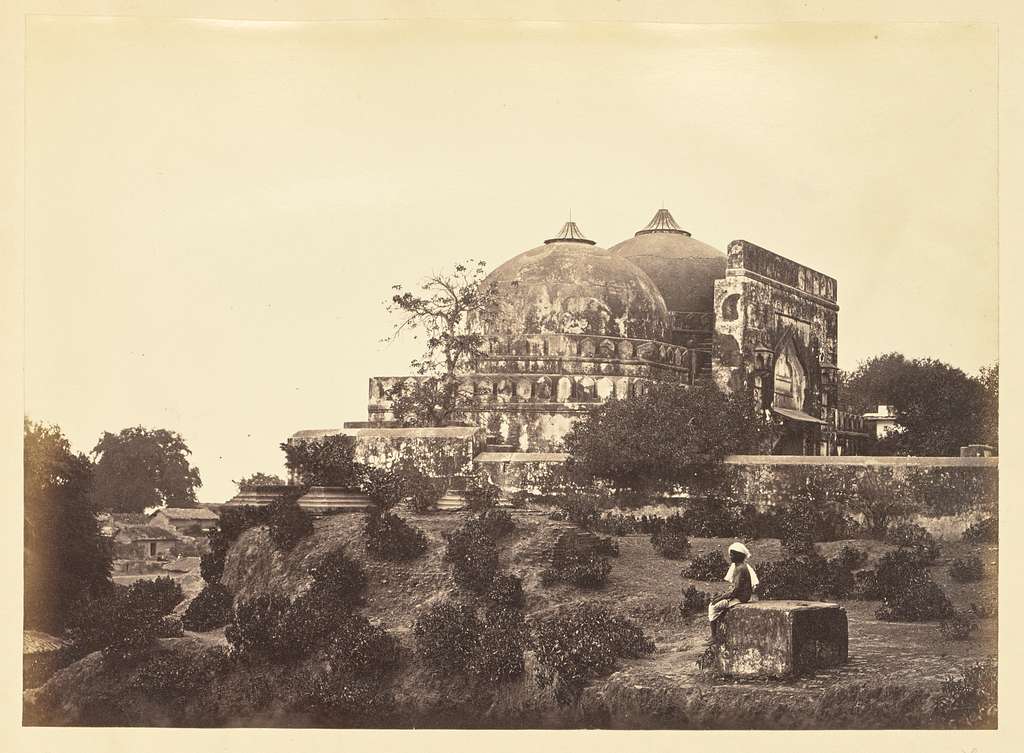 The Babri Masjid.