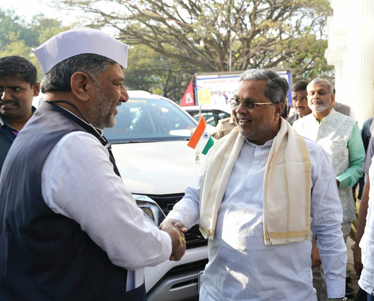 Karnataka CM Siddaramaiah & DyCM DK Shivakumar