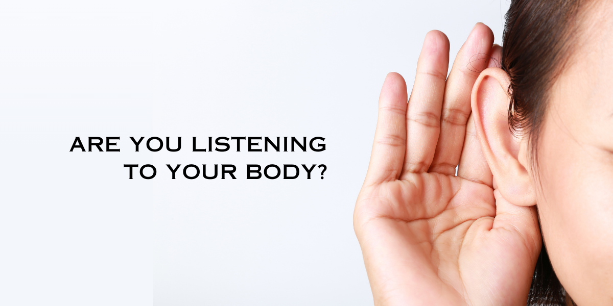 Are you listening to your body? (Commons)