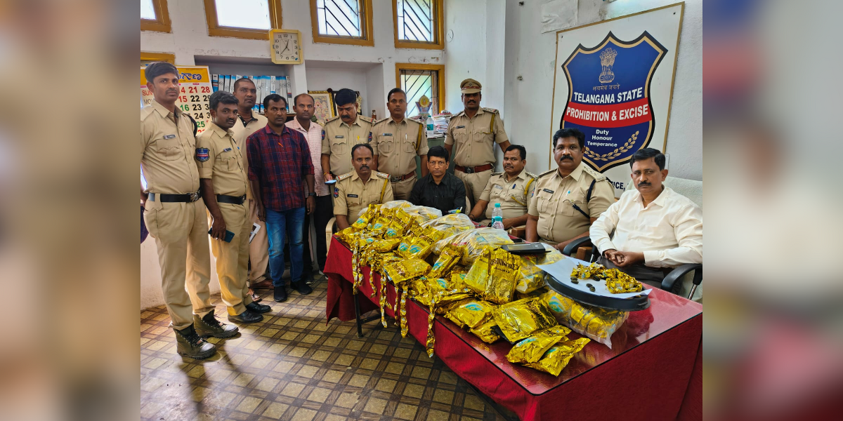 Packets of ganja chocolate seized by the Excise Department. (Supplied)