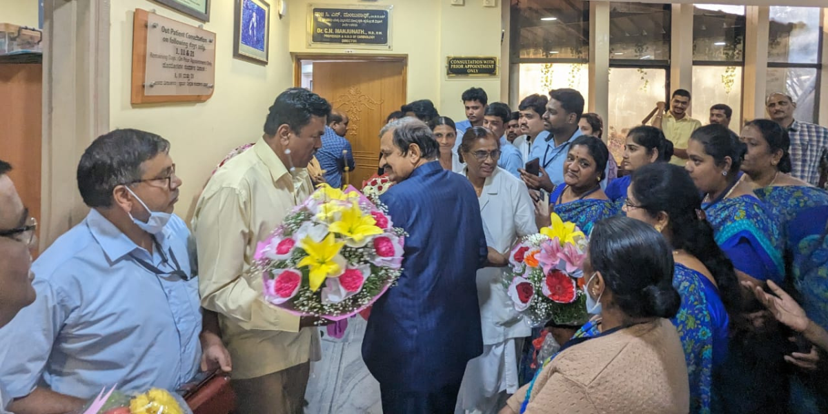 An emotional farewell to Dr CN Manjunath: The heartbeat of Jayadeva hospital; Govt appoints Dr K S Ravindranath as Incharge director (South FIrst)