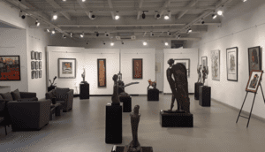 Gallery Time and Space hosts both solo and group exhibitions regularly. (Supplied)