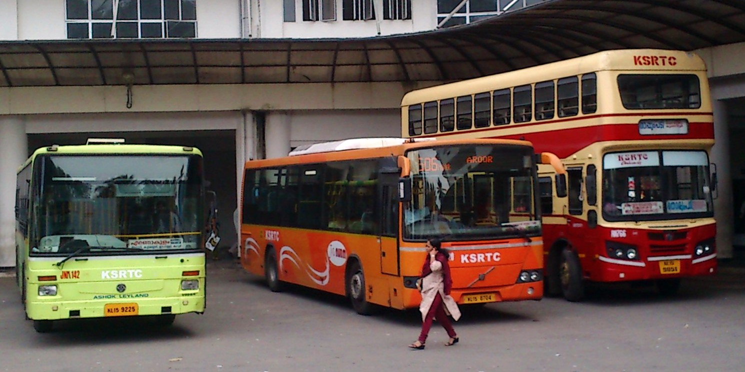 File photo of KSRTC buses.