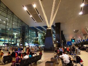 Kempegowda International Airport is at the third position in both the segments with an OTP of 84.08 per cent. (Supplied)
