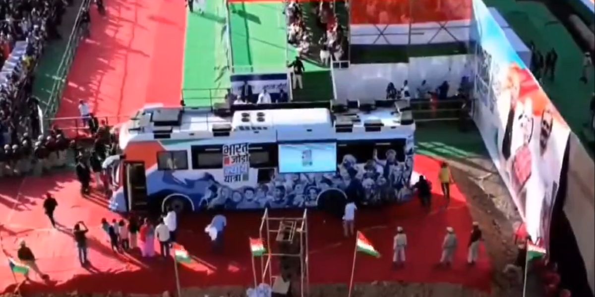 Rahul Gandhi leads Congress’ Bharat Jodo Nyay Yatra from Manipur