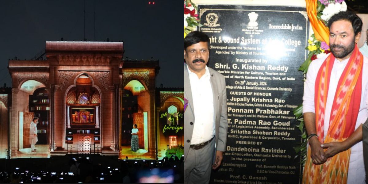 Osmania University's initiative aims to promote heritage tourism. (X - Ministry of Tourism)