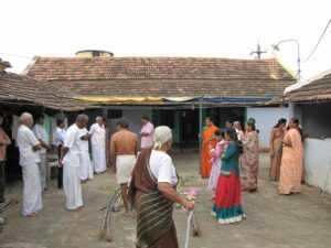 Relatives gather at the Mehandi's ancestral house every year. (Supplied)