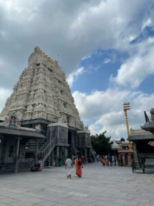 The Kamakshi Amman temple is the hub of all religious activities in Kanchipuram. (Rama Ramanan/South First)