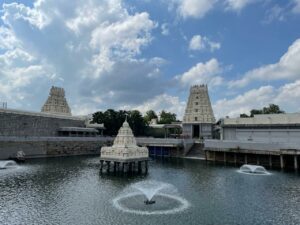 The temple complex is dotted with Sannadhis, Mandapas, the pushkarini(temple tank). (Rama Ramanan/South First)