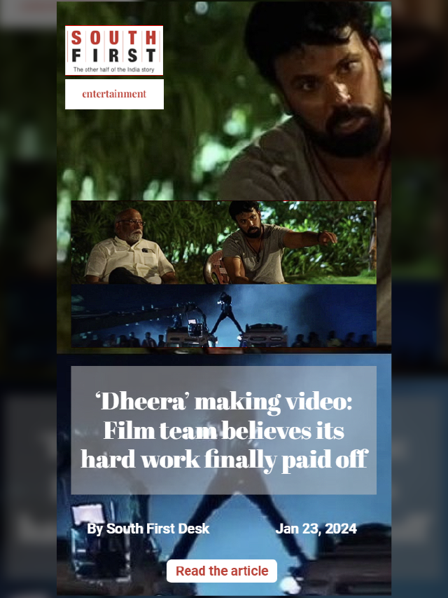 ‘Dheera’ making video: Film team believes its hard work finally paid off