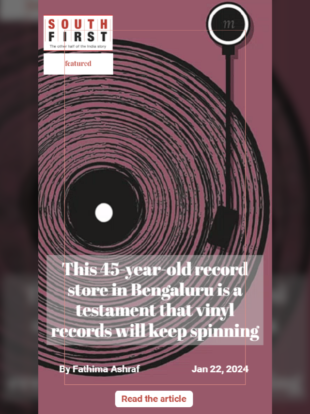 This 45-year-old record store in Bengaluru is a testament that vinyl records will keep spinning