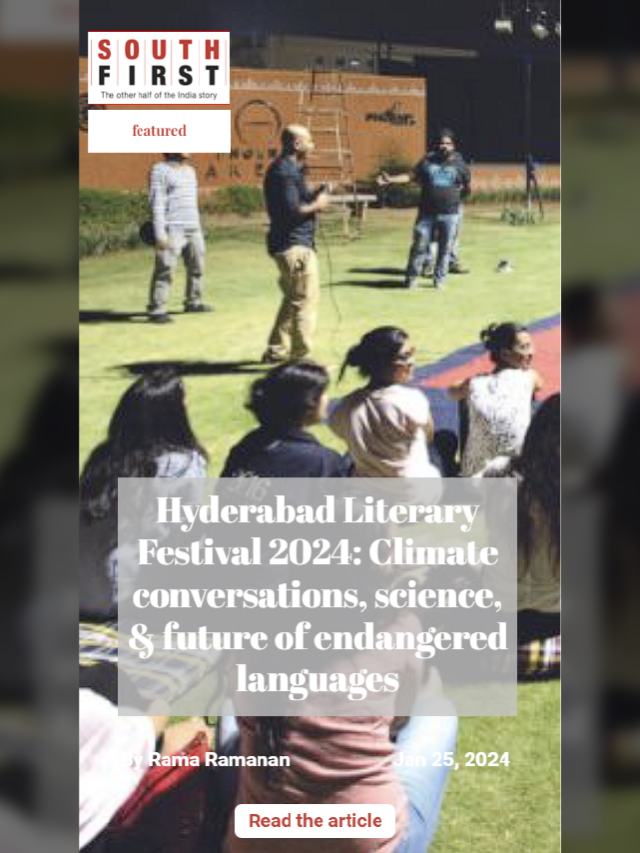 Hyderabad Literary Festival 2024: Climate conversations, science, & future of endangered languages
