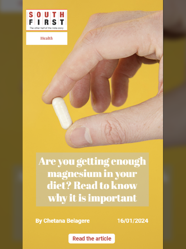 Are you getting enough magnesium in your diet? Read to know why it is important