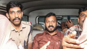 Rahul in police custody. Photo: Supplied