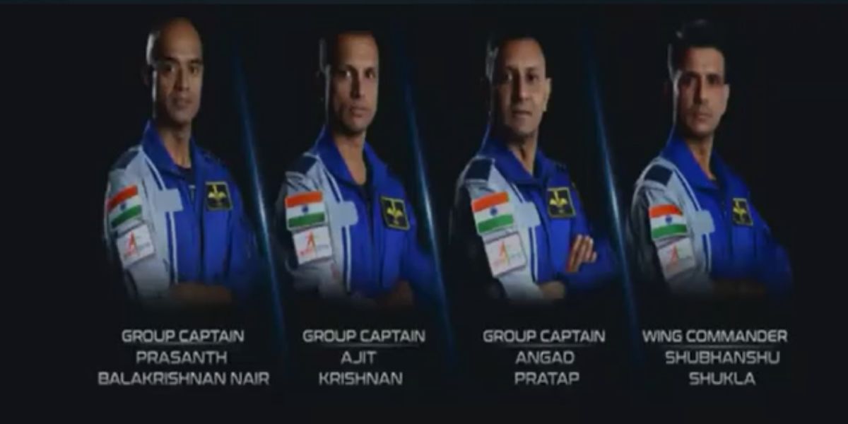 Astronauts for Gaganyaan mission.