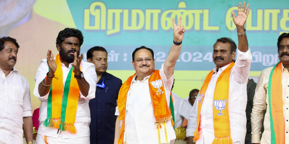 DMK doesn’t respect democracy, says BJP President JP Nadda in Tamil Nadu
