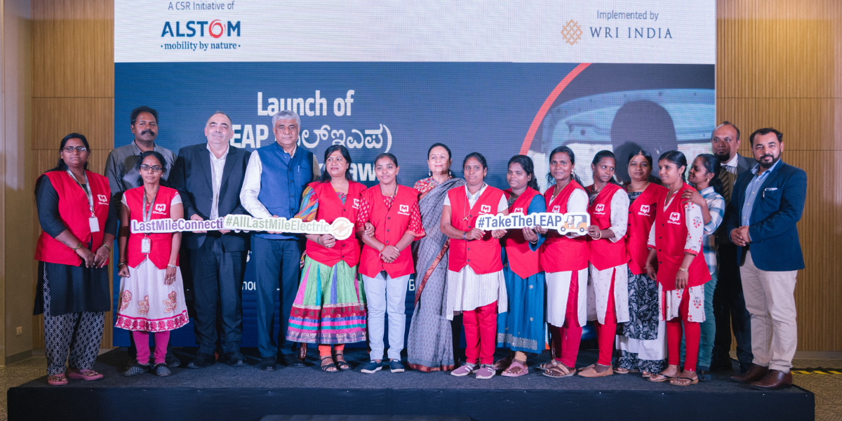 Driven by women, LEAP e-autos will provide last-mile connectivity from two Bengaluru metro stations. (X)