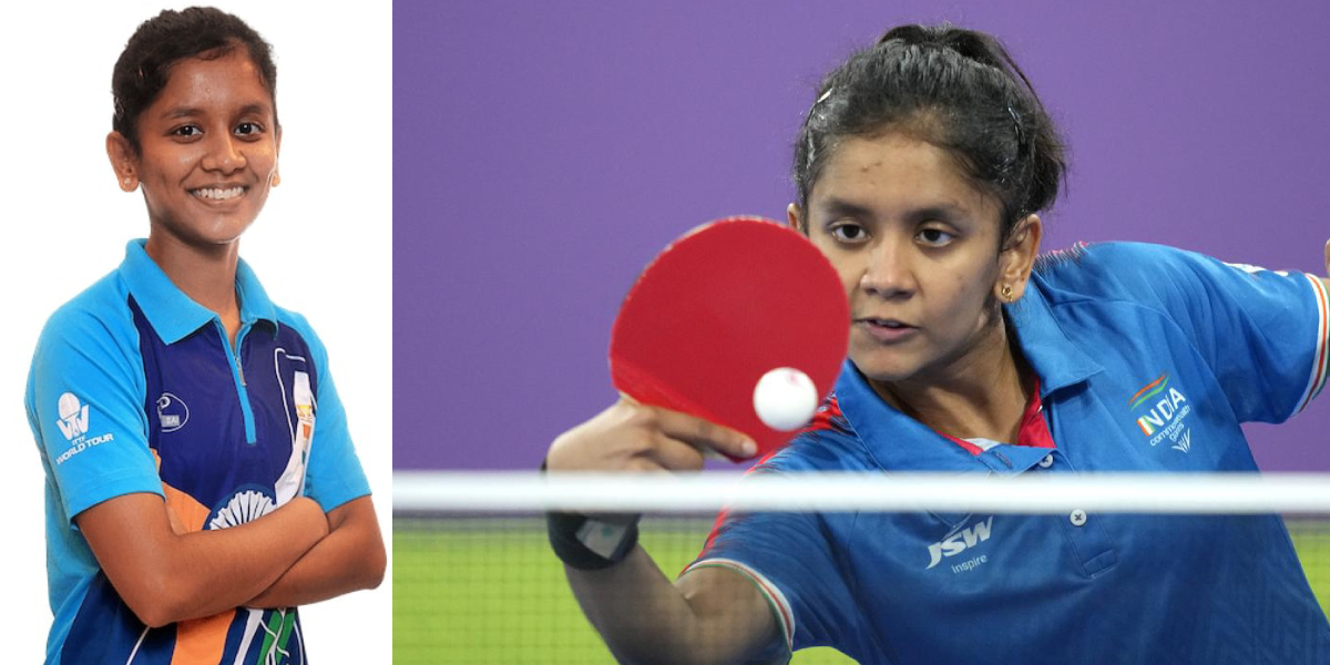 Telangana paddler has her eyes set on Paris Olympics after turning the tables on World No 2 Chinese player in Busan World Team Table Tennis Championship