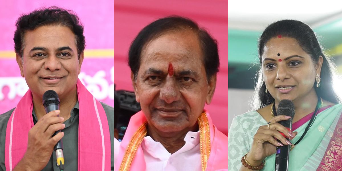 As BRS seeks to shed ‘family party’ tag, KCR and kin retreat backstage