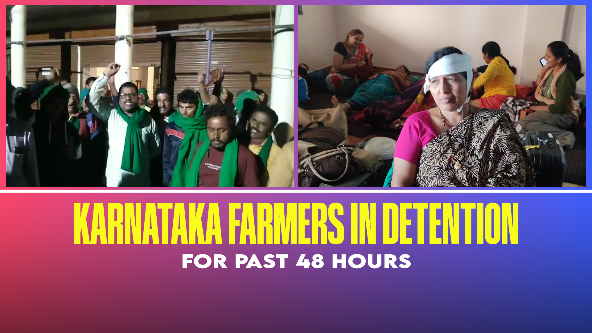 Karnataka farmers protest