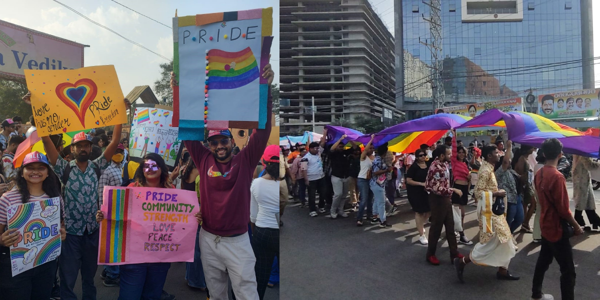 Parental support shines at Hyderabad Pride march: Families proudly advocate for LGBTQIA+ rights for offspring