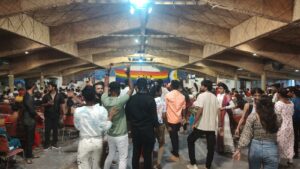 Performances at Shilparamam Vedika after the Hyderabad pride march