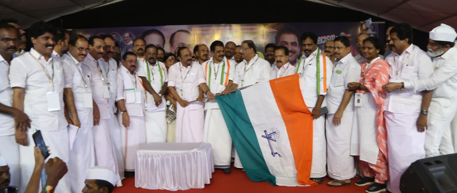 The Congress launched its statewide electioneering march, 'Samaragni' in Kasaragod on 9 February. (X)
