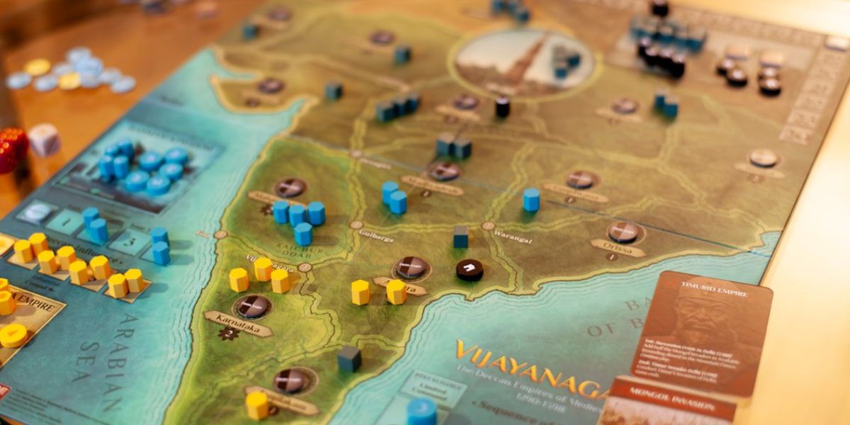 The world’s first irregular conflict series board game features the Vijayanagara Empire