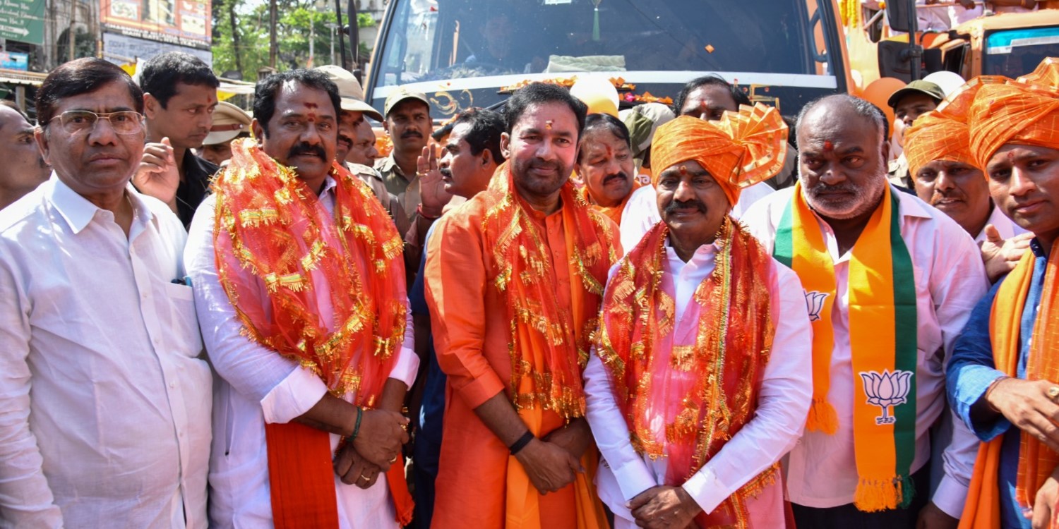 Eyes on beating BRS in Telangana, BJP readies Vijay Sankalp Yatra