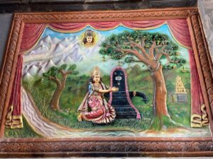 Parvathi descended on Earth and arrived in Kanchipuram, on the banks of the Kamba river. where she did penance under a single mango tree. (Rama Ramanan/South First)