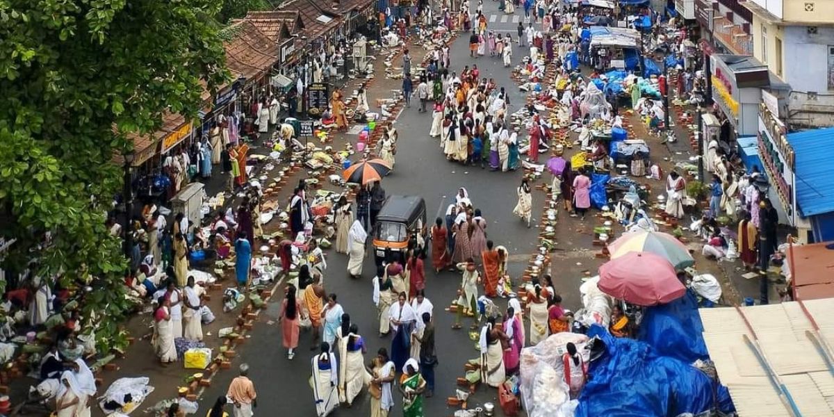 Tens of thousands of women offer ‘pongala’ at Attukal Devi temple in Thiruvananthapuram