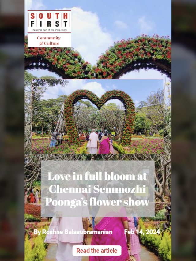 Love in full bloom at Chennai Semmozhi Poonga’s flower show