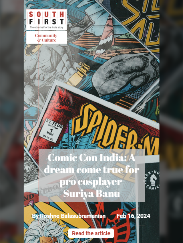 Comic Con India: A dream come true for pro cosplayer Suriya Banu